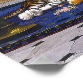 Gérôme - Kummer Pasha Poster (Ecke)