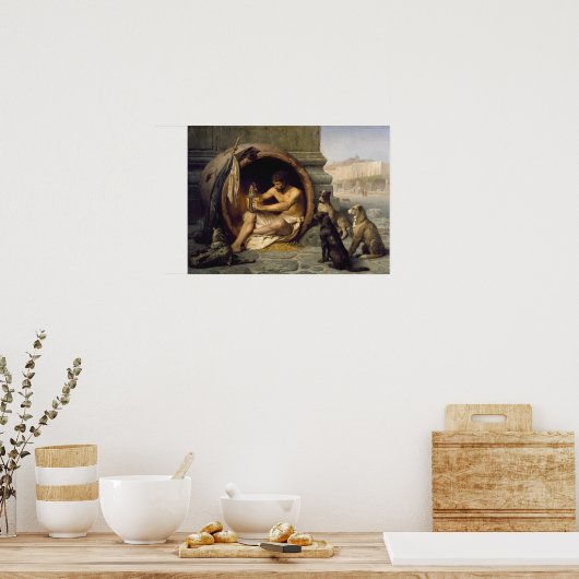 Gérôme - Lampe Poster (Küche)