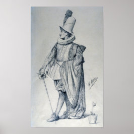 Gérôme - Niederländisch Cavalier Poster
