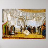 Gérôme - Skizze für den Wirbelsturm Dervish 1889