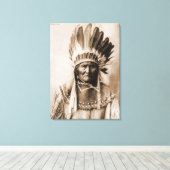 Geronimo 1904 Wrapped Canvas Leinwanddruck (Insitu (Holzboden))