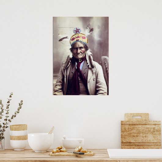 Geronimo, 74 Jahre Poster (Küche)