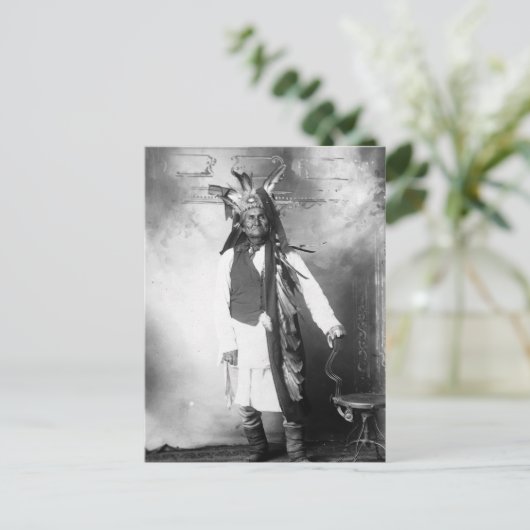 Geronimo - Alter 78 Postkarte (Stehend Vorderseite)