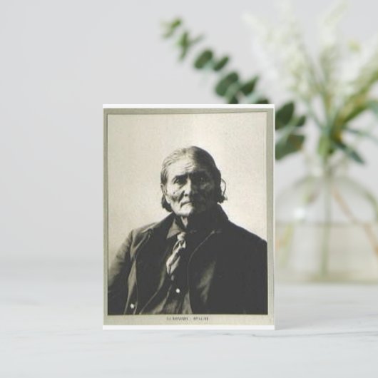 GERONIMO__APACHE POSTKARTE (Stehend Vorderseite)