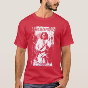 Geronimo Art Tshirt Native American Apache Geschen