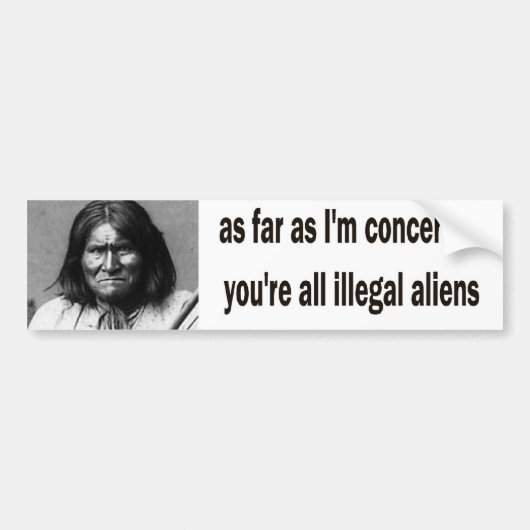 geronimo autoaufkleber (Vorne)