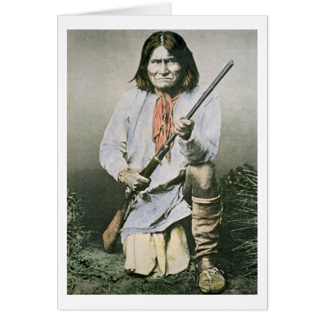 Geronimo (farbiges Foto) (Vorne)