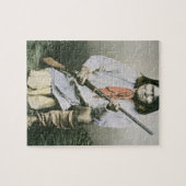 Geronimo (farbiges Foto) Puzzle (Horizontal)