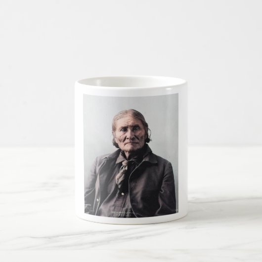 Geronimo - Führer und Medizinmann Kaffeetasse (Mittel)