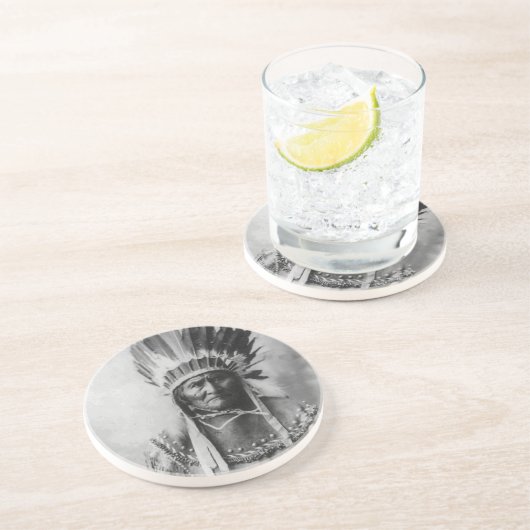 Geronimo Getränkeuntersetzer (Seite)