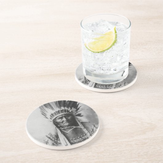 Geronimo Getränkeuntersetzer (Seite)