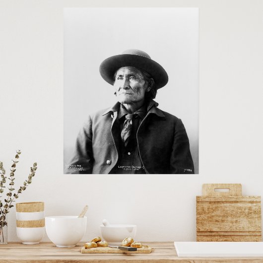 Geronimo (Guiyatle) 1898 Poster (Küche)