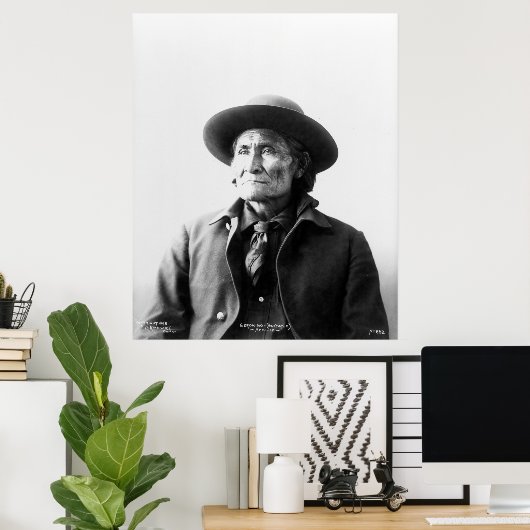 Geronimo (Guiyatle) 1898 Poster (Heimbüro)