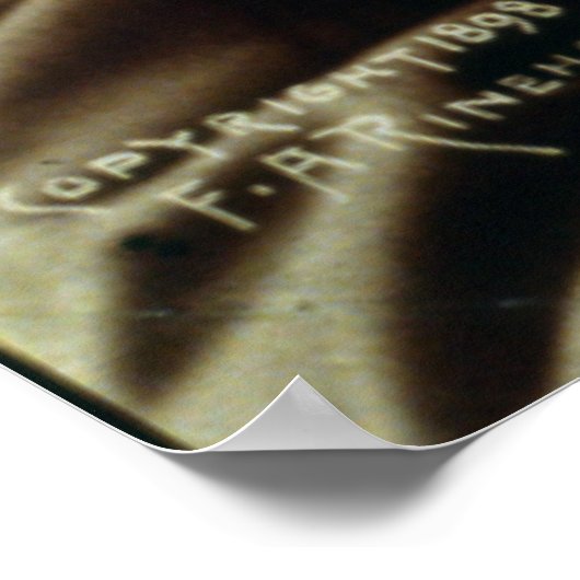 Geronimo (Guiyatle) Apache Native Amerikanische Ur Poster (Ecke)