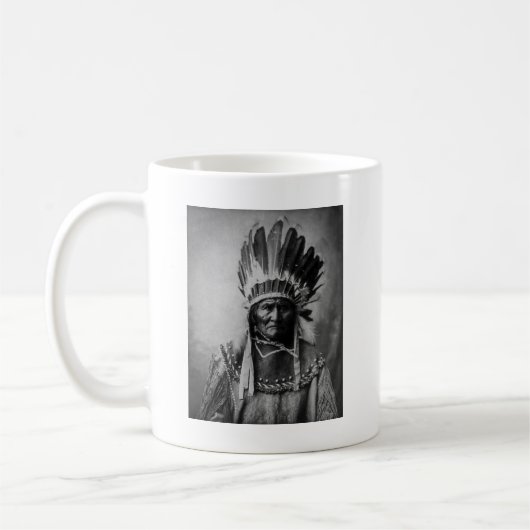 Geronimo im Hauptkleid Kaffeetasse (Links)