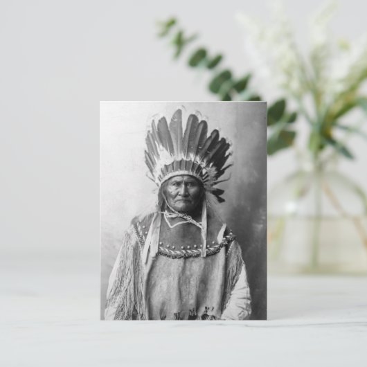 Geronimo im Mai 1907 Postkarte (Stehend Vorderseite)