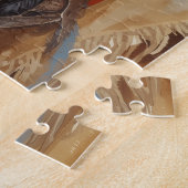 Geronimo Indianischer Häuptling Krieger Portrait Puzzle (Seite)