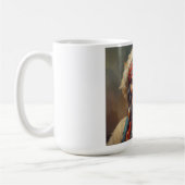 Geronimo Indischer Chefkrieger Portrait Kaffeetasse (Links)