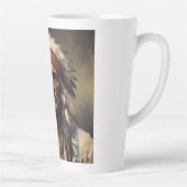 Geronimo Indischer Chefkrieger Portrait Milchtasse (Rechts)
