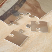 Geronimo Indischer Chefkrieger Portrait Puzzle (Seite)