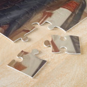 Geronimo Indischer Chefkrieger Portrait Puzzle (Seite)