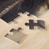 Geronimo Indischer Chefkrieger Portrait Puzzle (Seite)