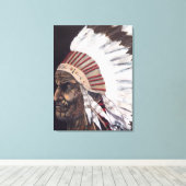 Geronimo Leinwanddruck (Insitu (Holzboden))