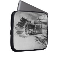 'Geronimo mit Kopfschmuck