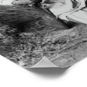 Geronimo Nieling mit Rifle - 1886 Poster (Ecke)