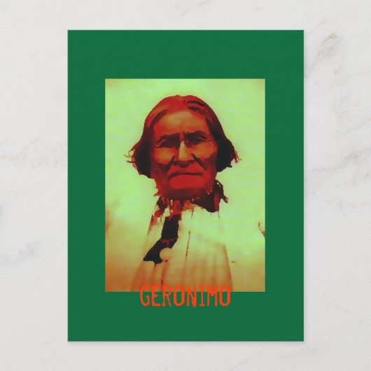 Geronimo Postcard Postkarte (Vorderseite)