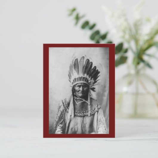 Geronimo Postcard Postkarte (Stehend Vorderseite)