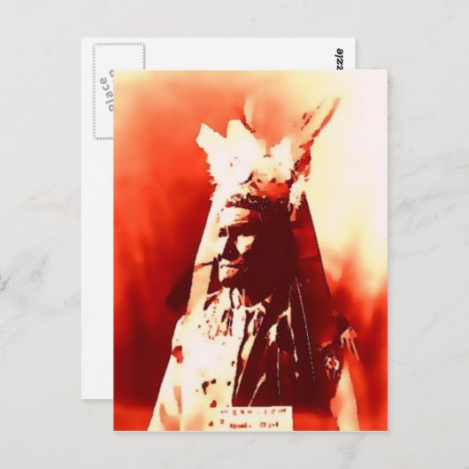 Geronimo Postkarte (Vorne/Hinten)