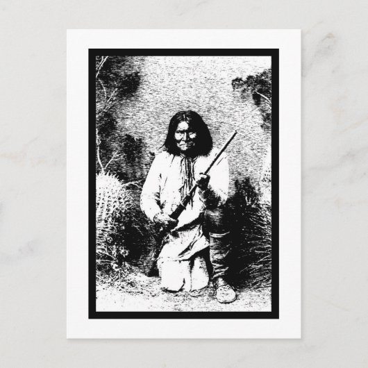 Geronimo Postkarte (Vorderseite)