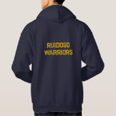 Geronimo (Ruidoso Krieger) Hoodie (Rückseite)