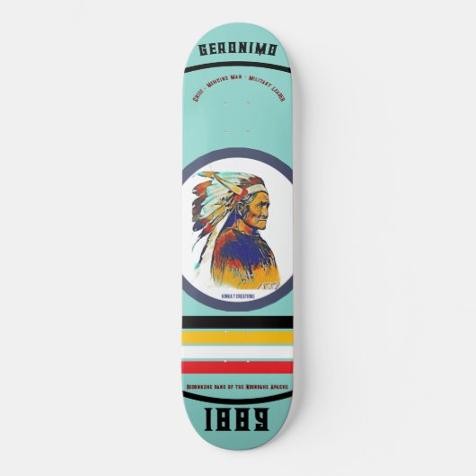 Geronimo Skateboard (Vorderseite)