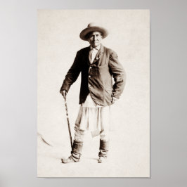 Geronimo Stehend Portrait - 1904 Poster