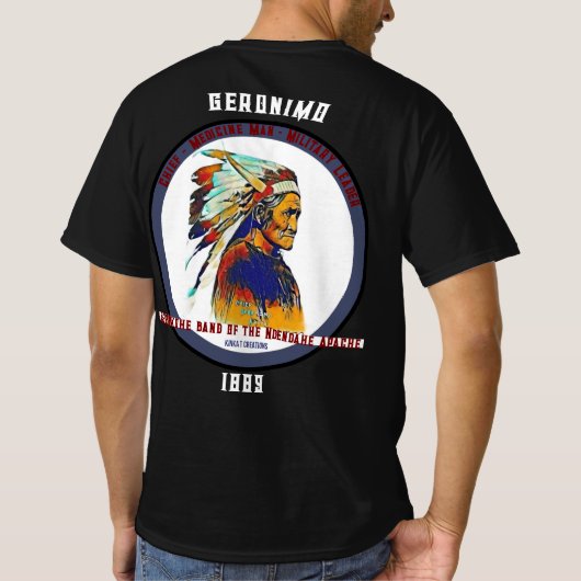 Geronimo T-Shirt (Rückseite)