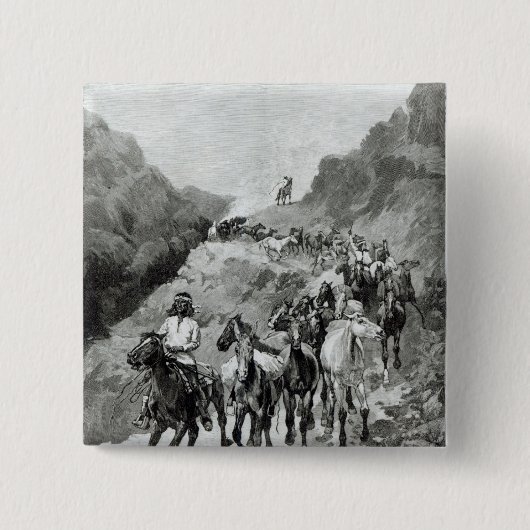 Geronimo und sein Band Button (Vorderseite)