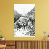 Geronimo und seine Band Leinwanddruck (Insitu (Wohnzimmer))