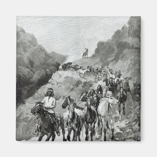 Geronimo und seine Band Magnet (Vorne)