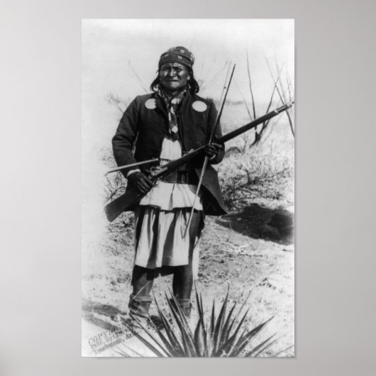 GERONIMO-URRENDERS 1886 POSTER (Vorne)