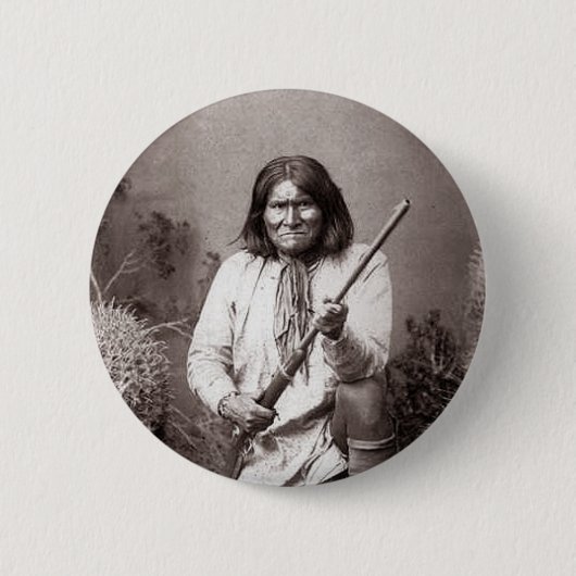 Geronimo - Vintage Button (Vorderseite)