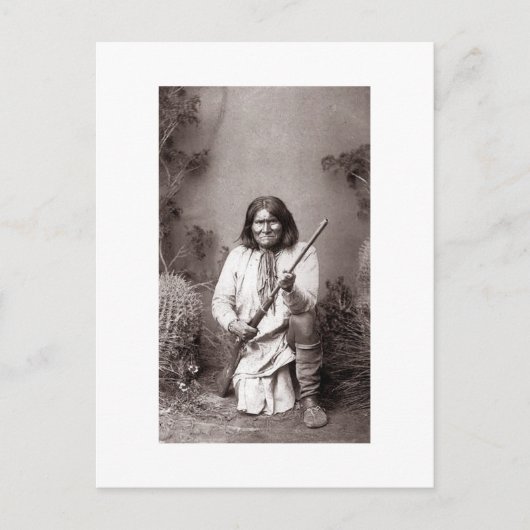 Geronimo - Vintage Postkarte (Vorderseite)