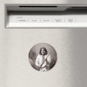 Geronimo Vintager Amerikanische Ureinwohner Kriege Magnet (In Situ (Geschirrspüler))