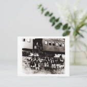 Geronimos Band Postkarte (Stehend Vorderseite)