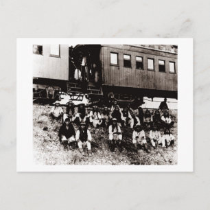 Geronimos Bande Postkarte