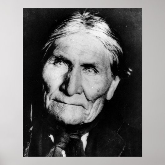 'Geronimos Intensität' Poster (Vorne)