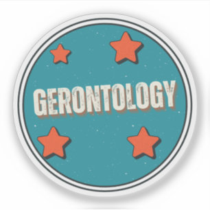 Gerontologie Aufkleber