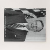 Gerorge H.W.Bush Präsident der Vereinigten Staaten Puzzle (Horizontal)
