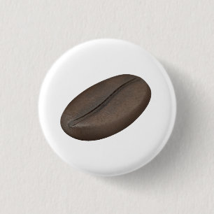 Geröstete Kaffeebohne Button